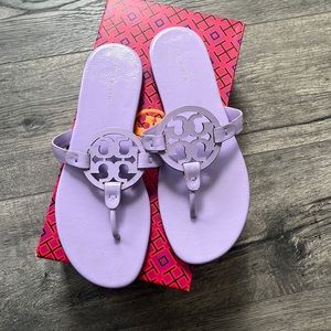 Tory Burch Miller Soft Medallion Thong Sandals